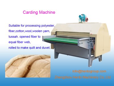 How To Make Wool Comforter With Carding Machine