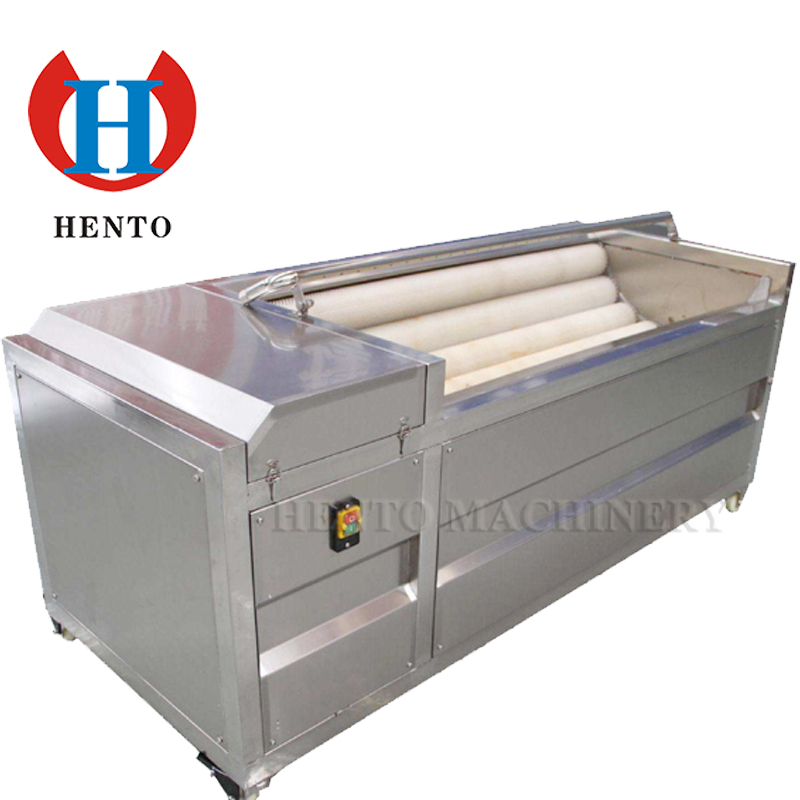 Potato Chips Cleaning Peeling And Cutting Machine
